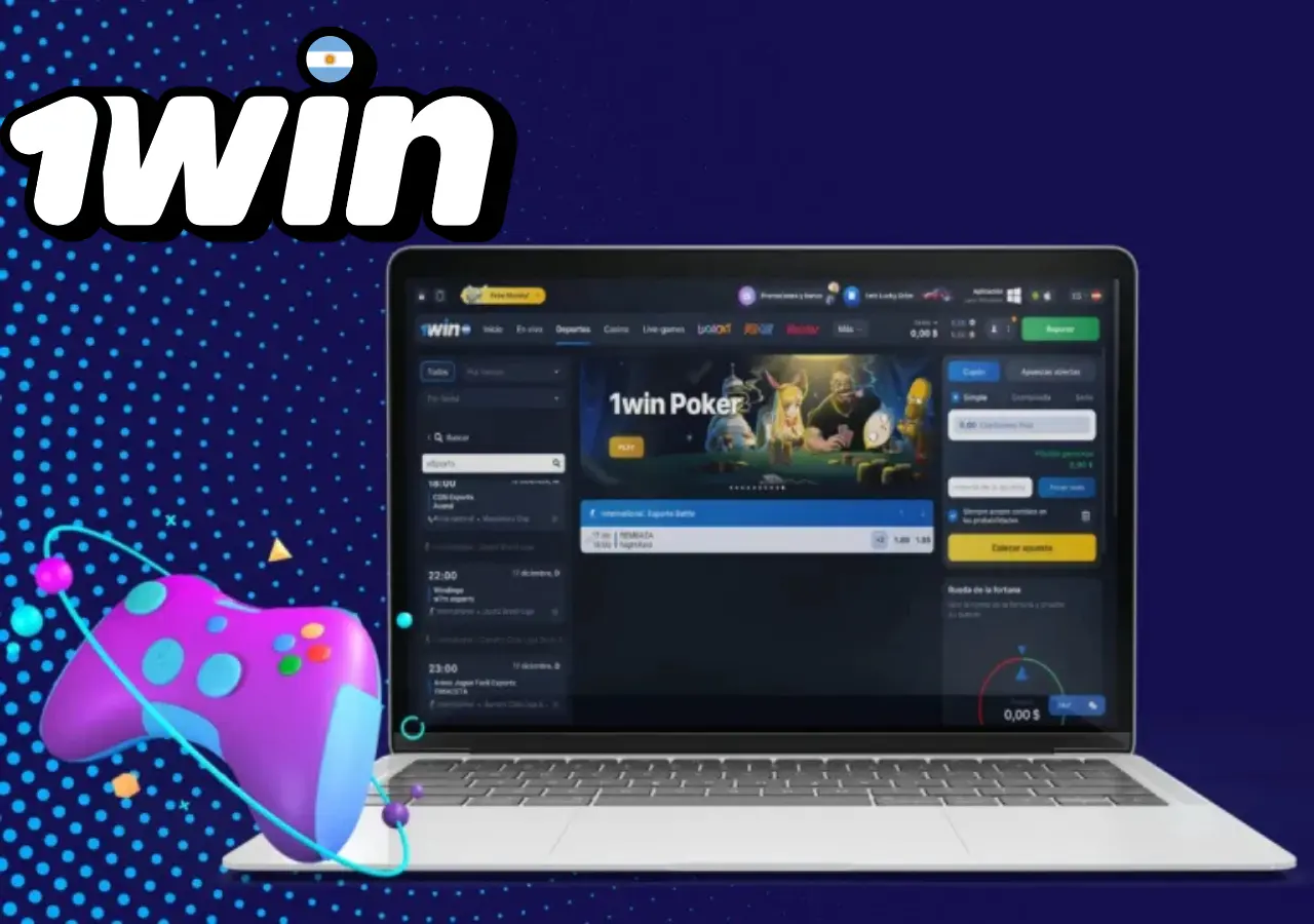 Apuestas en ciberdeportes con la mejor casa de apuestas 1win